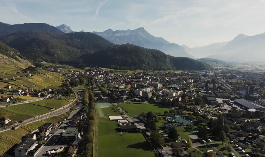 panorama alpin en Suisse